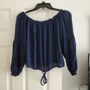 Off the shoulder summer top